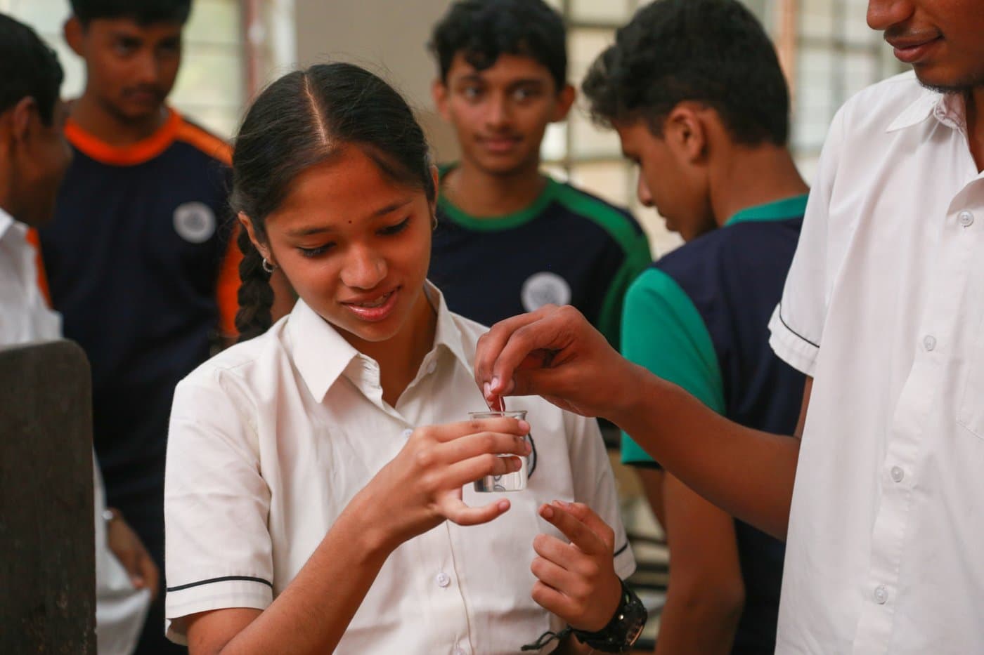Navkis Educational Centre Gokula students